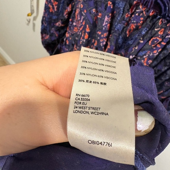 Like new - FREE PEOPLE MIRROR MIRROR DRESS- Size small - Picture 8 of 8